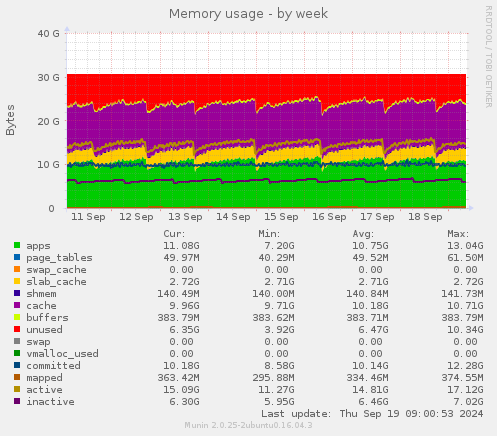 Memory usage